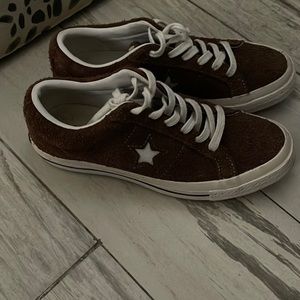 Brown Suede Converse